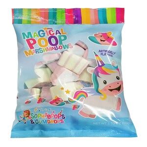 Magical poop marshmallows
